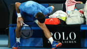 Novak Djokovic machte am Mittwoch bei den Australian Open 2023 phasenweise keinen guten Eindruck 