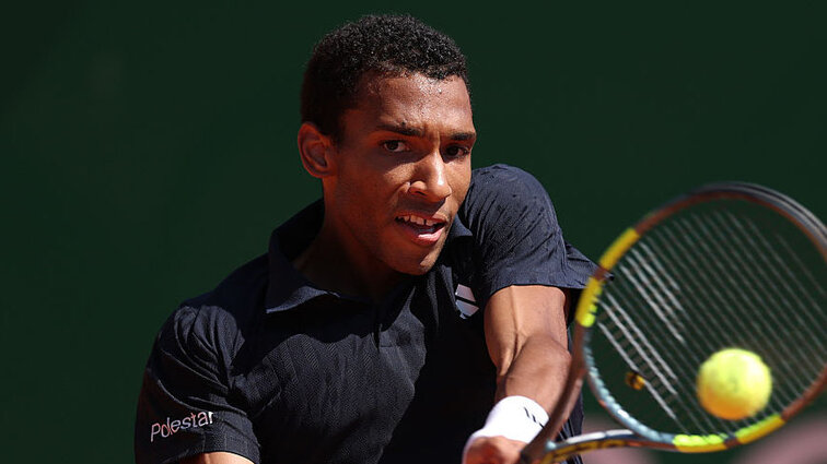 Felix Auger-Aliassime hat in Hamburg eine Führung aus der Hand gegeben