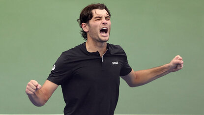 Taylor Fritz möchte in New York noch zweimal genauso jubeln Taylor Fritz möchte in New York noch zweimal genauso jubeln