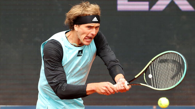 Alexander Zverev am Mittwoch in München