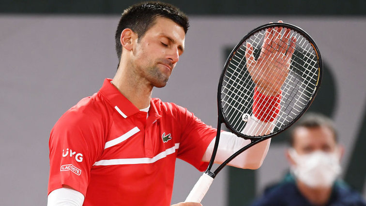 Novak Djokovic can also enjoy hits from his opponents these days