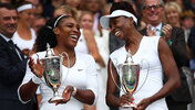 Serena und Venus Williams in Wimbledon 2016