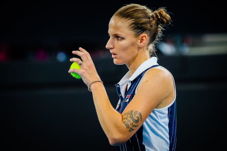 Karolina Pliskova in Brisbane