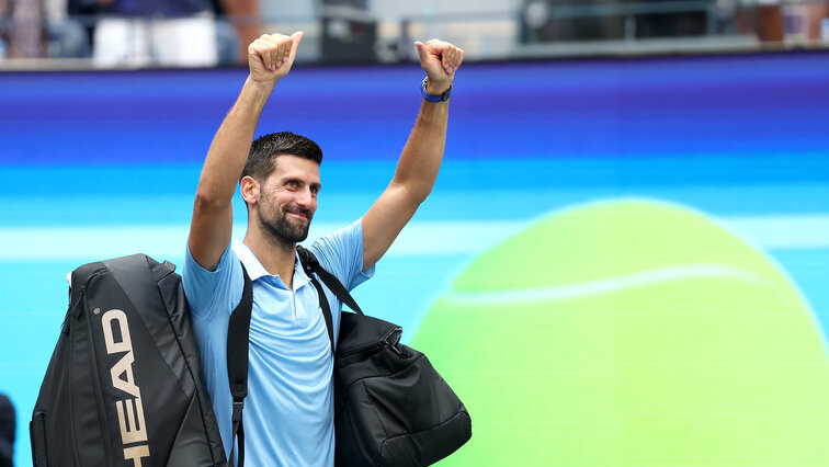 Novak Djokovic bei den US Open 2025