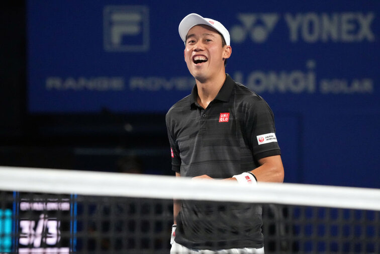 Kei Nishikori steht im Finale Kei Nishikori steht im Finale