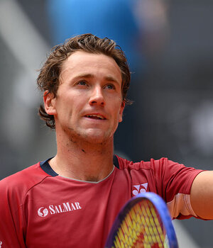 Casper Ruud gab nur ein Game ab