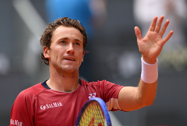 Casper Ruud gab nur ein Game ab