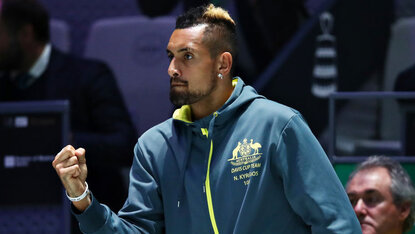2019 hat Nick Kyrgios noch ein Herz für das australische Team gehabt 2019 hat Nick Kyrgios noch ein Herz für das australische Team gehabt
