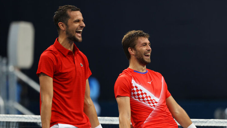 Mate Pavic und Nikola Mektic sind Olympiasieger im Doppel Mate Pavic und Nikola Mektic sind Olympiasieger im Doppel