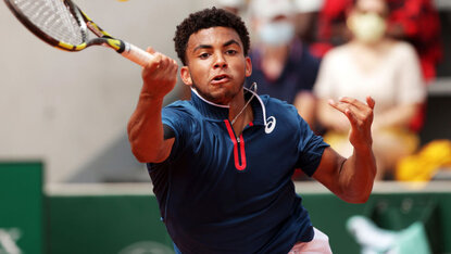 Arthur Fils - noch als Junior bei den French Open 2021 Arthur Fils - noch als Junior bei den French Open 2021
