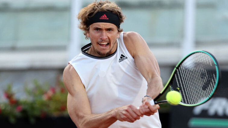 Alexander Zverev in Rom