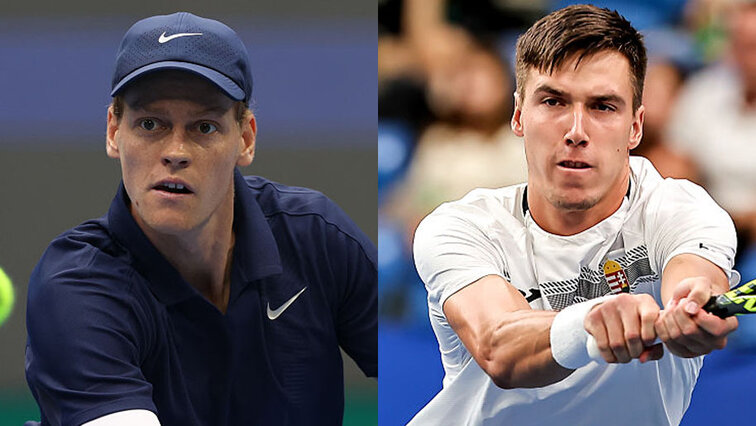 Jannik Sinner trifft heute auf Fabian Marozsan