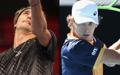 Alexander Zverev, Alex de Minaur Alexander Zverev, Alex de Minaur