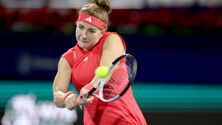 Beim Aufgabe-Erfolg gegen Victoria Azarenka stellte Karolina Muchova in Miami erneut ihren Sportsgeist unter Beweis. Getty Images
