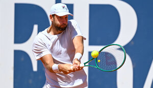 Quentin Halys am Freitag in Kitzbühel