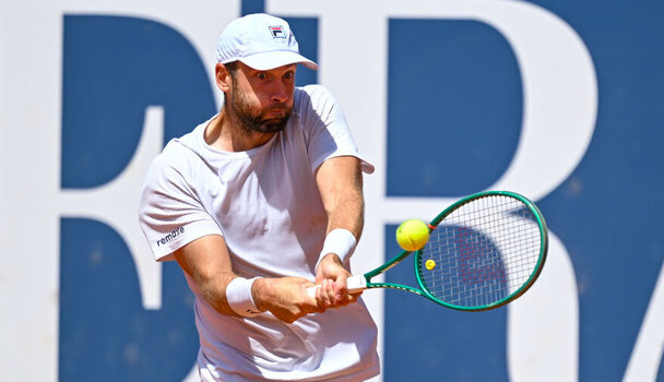 Quentin Halys am Freitag in Kitzbühel