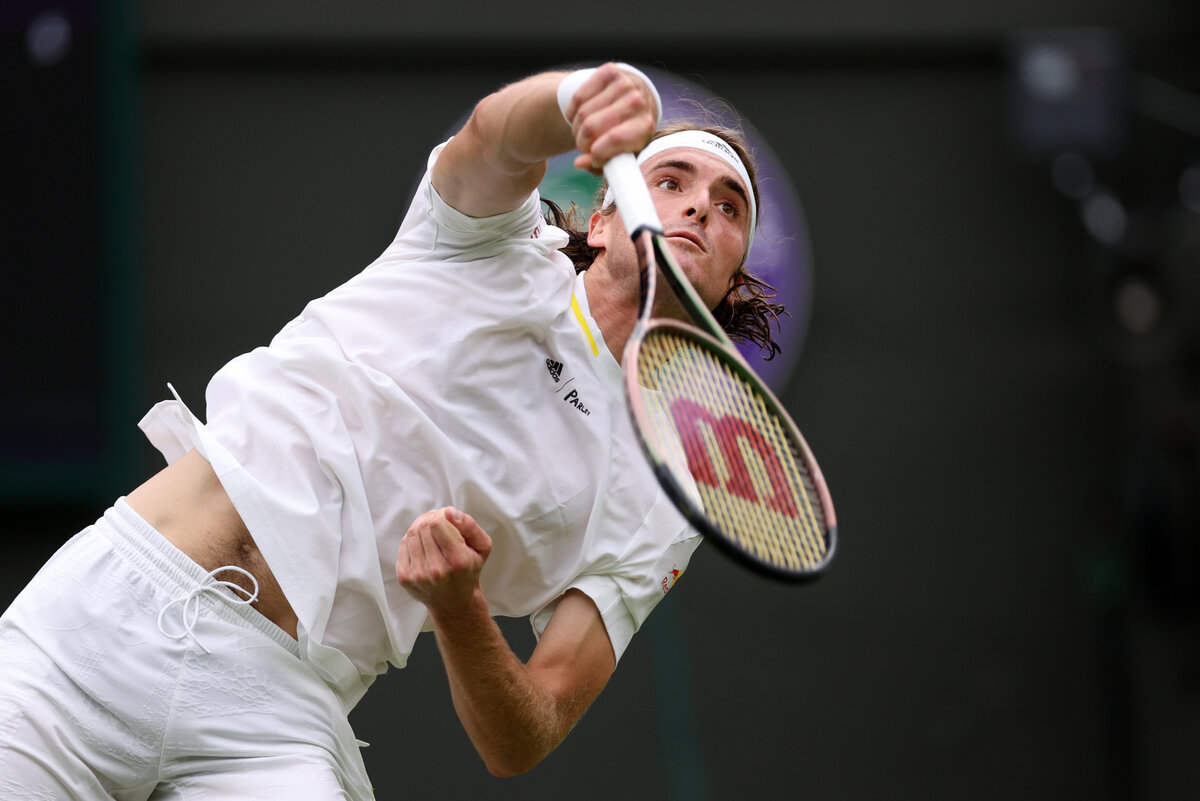 Wimbledon Stefanos Tsitsipas makes thirdround clash against Kyrgios
