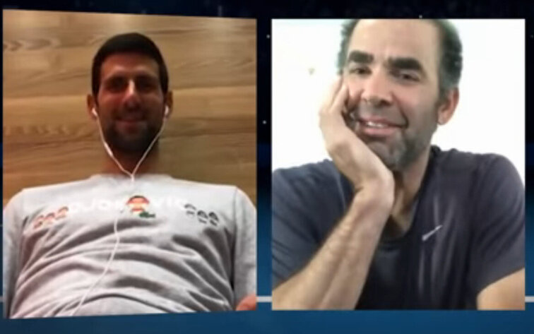 Novak Djokovic, Pete Sampras Novak Djokovic, Pete Sampras