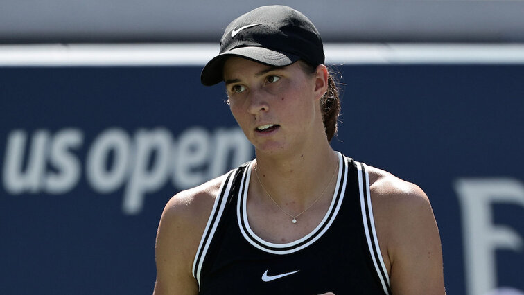 Lilli Tagger am Donnerstag auf dem Grandstand in New York City