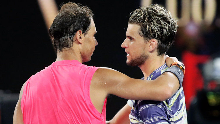 Now Rafael Nadal is packed with a major - Dominic Thiem