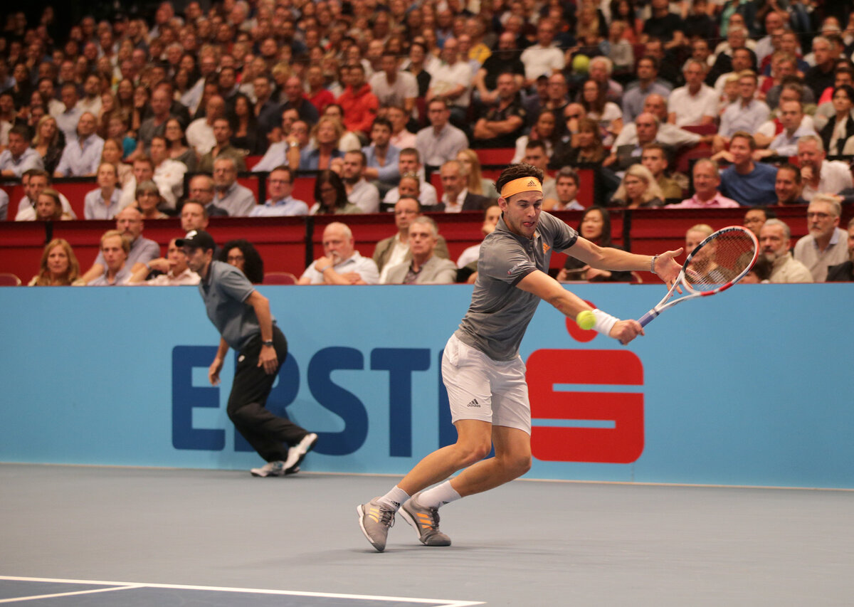 Dominic Thiem holt Turniersieg Erste Bank Open verzeichnen neuen Zuschauerrekord · tennisnet