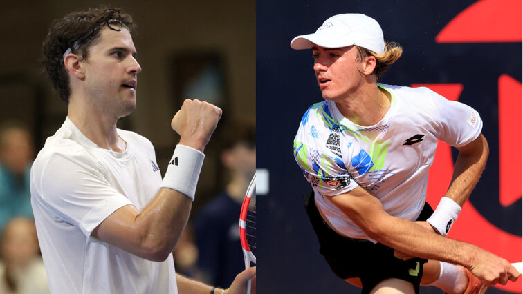Dominic Thiem trifft im Achtelfinale des ATP-Challenger-Turniers in Zada auf Landsmann Lukas Neumayer
