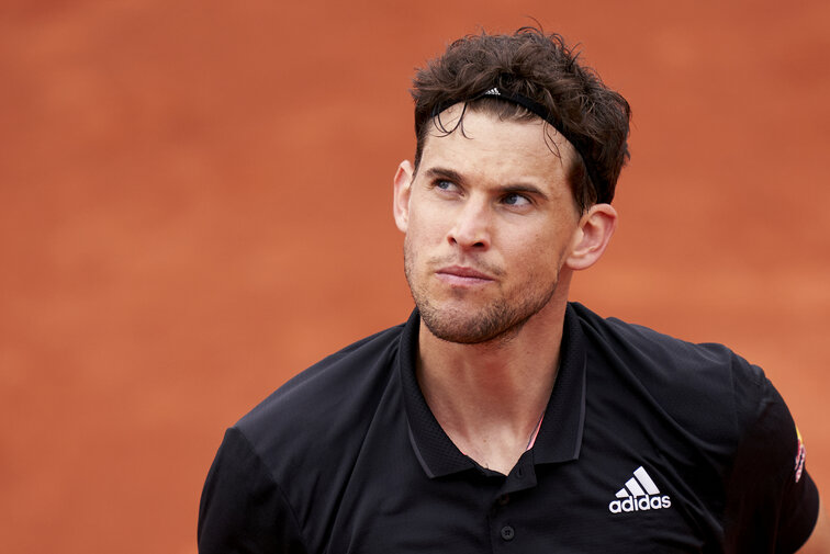 Dominic Thiem is currently fighting a corona infection