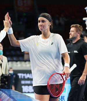 Anhelina Kalinina wurde zur Matchwinnerin
