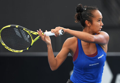 Leylah Fernandez steht beim WTA-Turnier in Monterrey als Titelverteidigerin im Viertelfinale