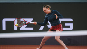 Donna Vekic siegte am ersten Tag beim Turnier in Linz.