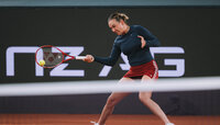 Donna Vekic siegte am ersten Tag beim Turnier in Linz.