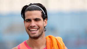 Carlos Alcaraz vorab der US Open