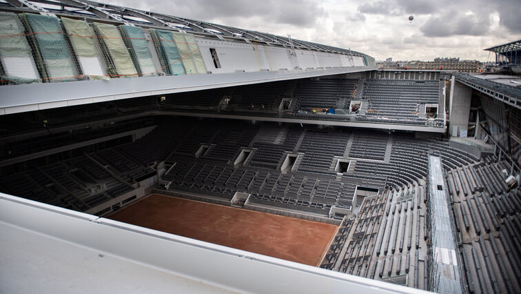 French Open The Roof Over The Philippe Chatrier Court Is Ready Tennisnet Com