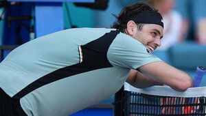 Taylor Fritz konnte trotz seiner Niederlage gegen Jiri Lehecka auch noch lächeln