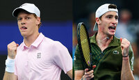 Jannik Sinner und Ugo Humbert treffen heute in Monte-Carlo aufeinander Jannik Sinner und Ugo Humbert treffen heute in Monte-Carlo aufeinander
