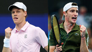 Jannik Sinner und Ugo Humbert treffen heute in Monte-Carlo aufeinander