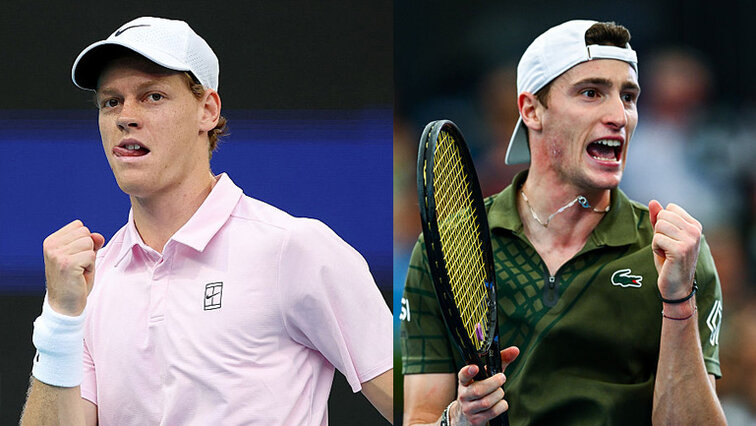 Jannik Sinner und Ugo Humbert treffen heute in Monte-Carlo aufeinander