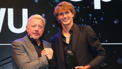 Boris Becker sieht die aktuelle Entwicklung von Alexander Zverev kritisch. Boris Becker sieht die aktuelle Entwicklung von Alexander Zverev kritisch.
