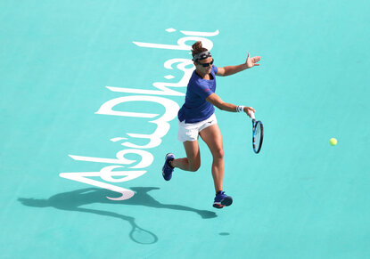Kirsten Flipkens will an den Australian Open teilnehmen Kirsten Flipkens beim WTA-Turnier in Abu Dhabi