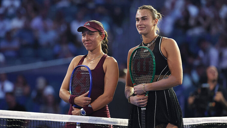 Jessica Pegula und Aryna Sabalenka trafen im Halbfinale der US Open aufeinander.