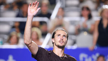 Mit einem von Beginn an ungefährdeten Erfolg nahm der topgesetzte Alexander Zverev erfolgreich die Auftakthürde in Miami. Getty Images