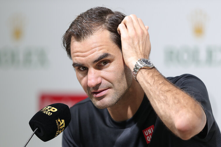 Roger Federer also spoke about the disqualification of Novak Djokovic at the US Open 2020 in Doha