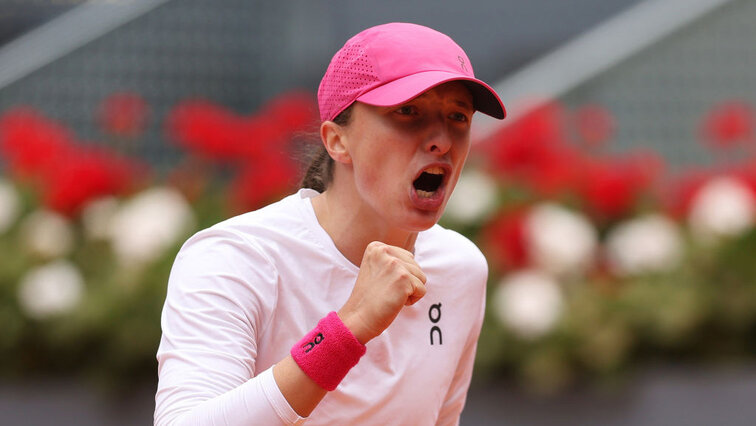 Iga Świątek hat in Madrid das Endspiel erreicht Iga Świątek hat in Madrid das Endspiel erreicht