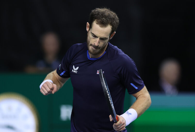 Andy Murray scored for the British Davis Cup team