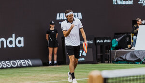 Taylor Fritz am Donnerstag in Stuttgart