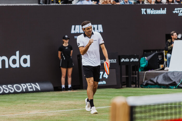 Taylor Fritz am Donnerstag in Stuttgart