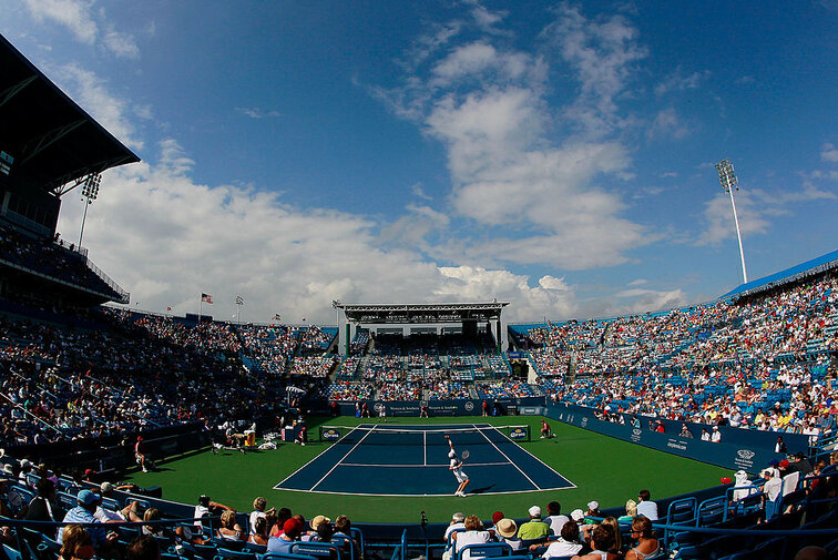 Das Turnier in Cincinnati wird 2021 vor vollen Zuschauerrängen stattfinden The tournament in Cincinnati will take place in front of full spectators in 2021