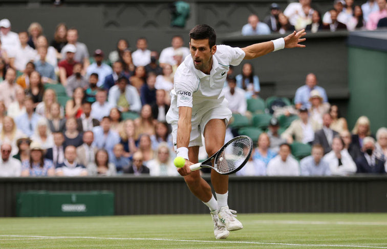Novak Djokovic könnte am Sonntag seinen 20. Major-Titel holen