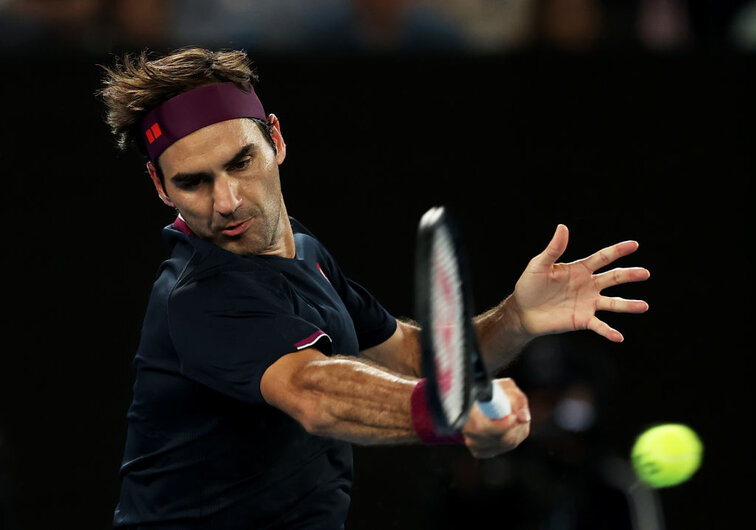 Roger Federer bei den Australian Open