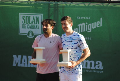Benjamin Hassan und Sebastian Ofner auf Menorca